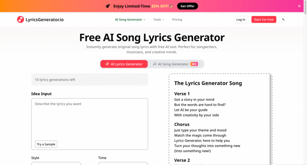 AI-Lyrics-Generator-Free-Song-Lyrics-Generator-AI-Song-Writer