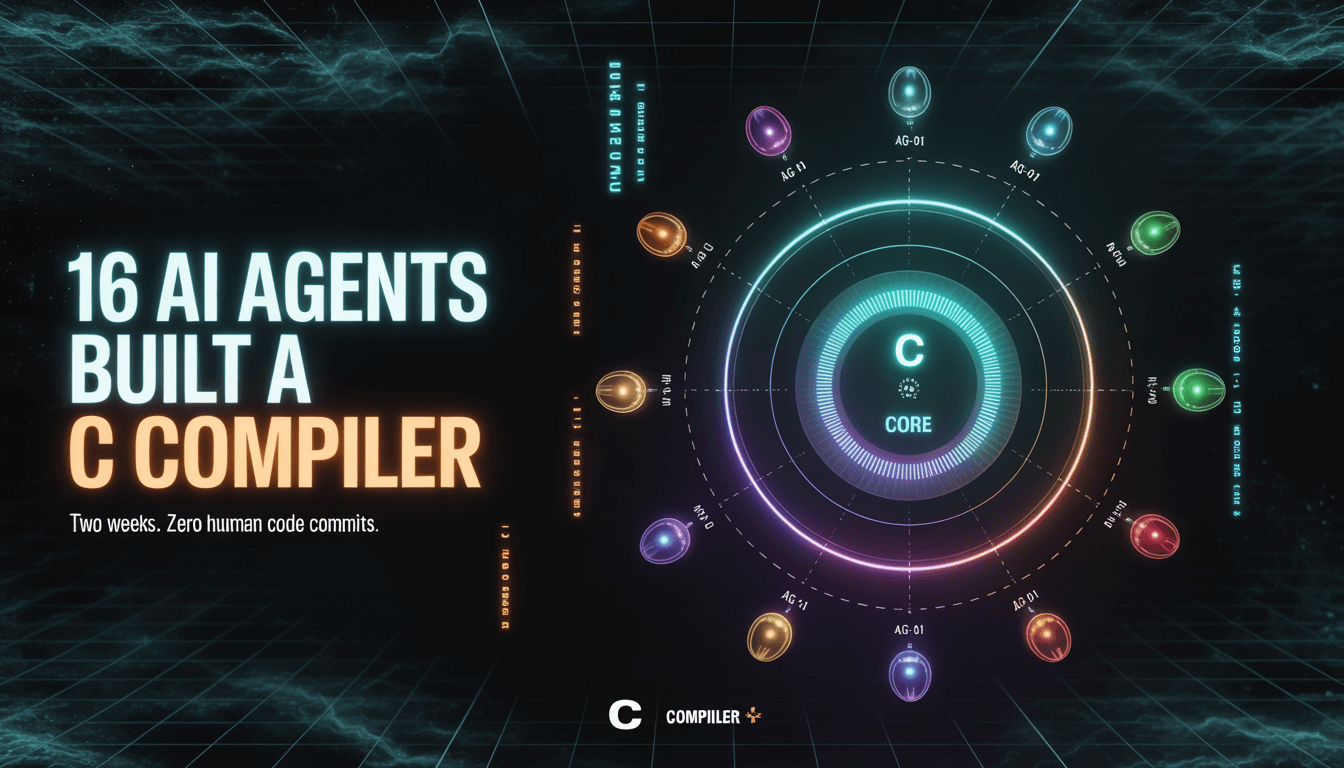 16 ai agents builds c compiler 16 AI Agents Built a C Compiler in 2 Weeks — Here's What That Really Means