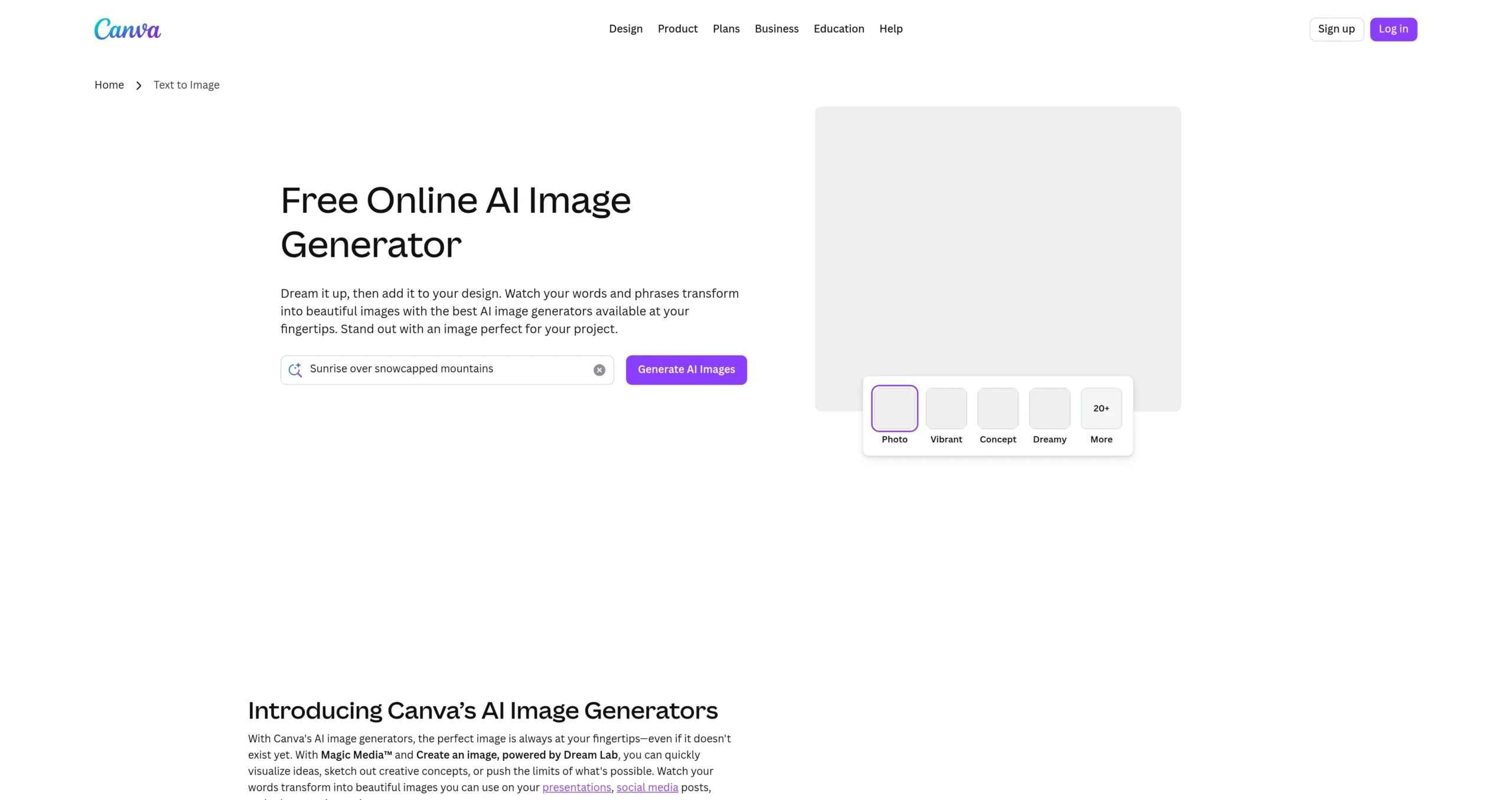 Canva AI Image Generator featured image