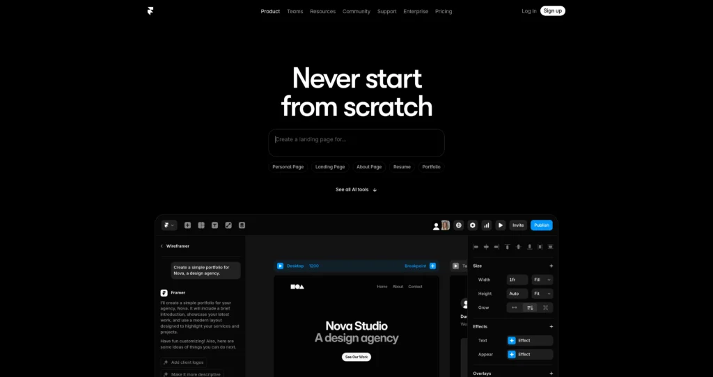framer ai